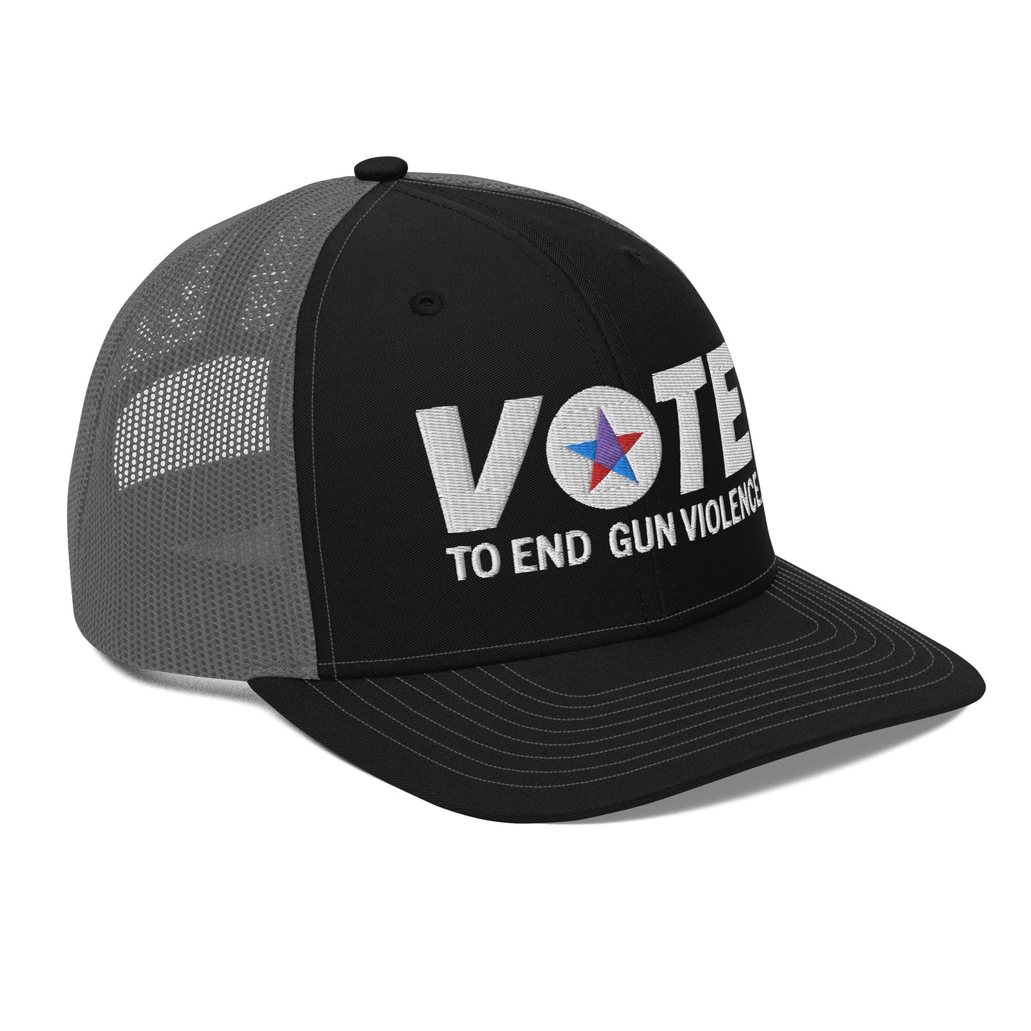 Vote to End Gun Violence Embroidered Trucker Cap