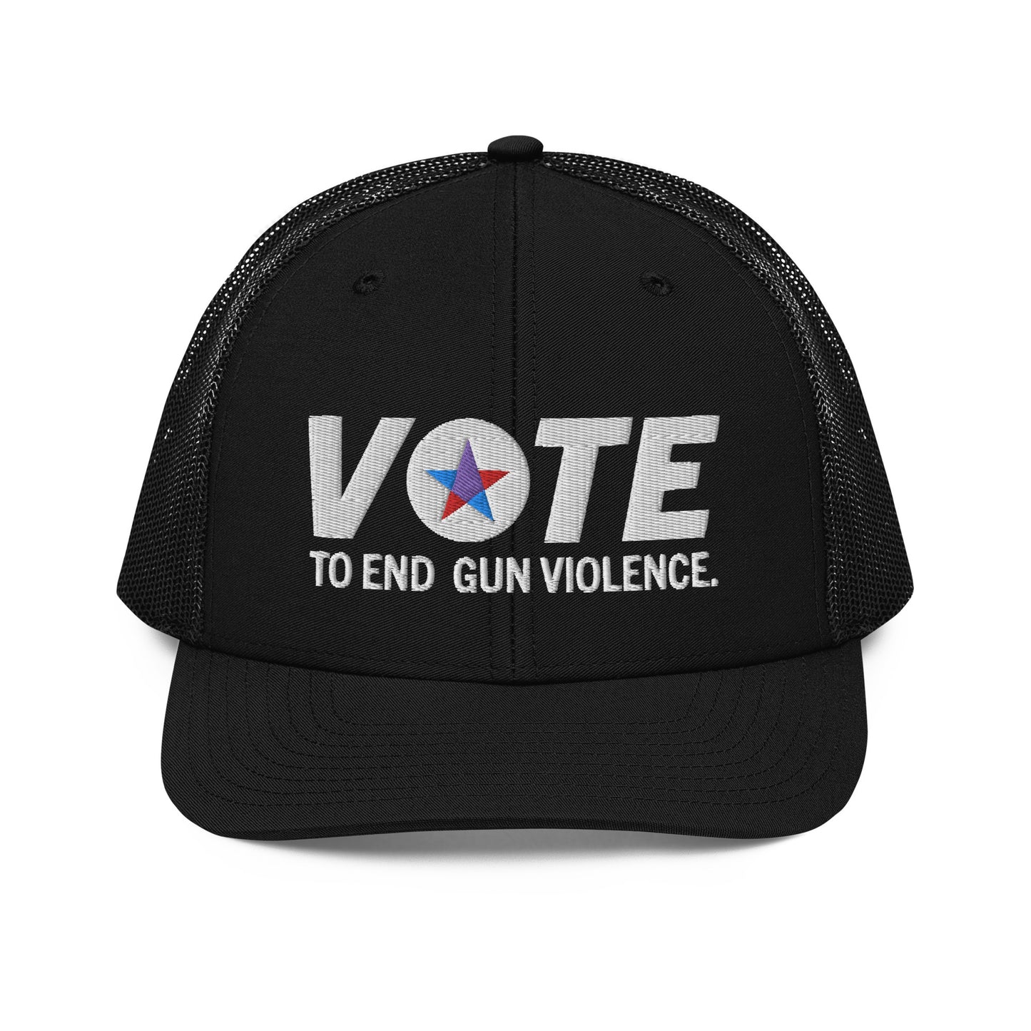 Vote to End Gun Violence Embroidered Trucker Cap