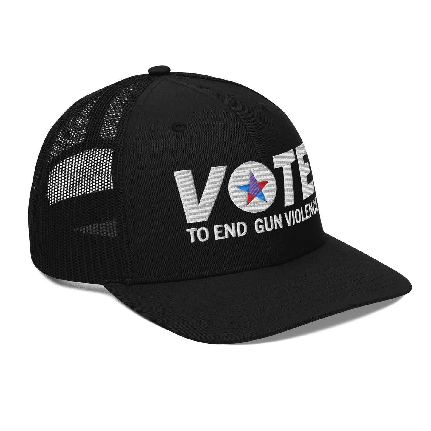 Vote to End Gun Violence Embroidered Trucker Cap