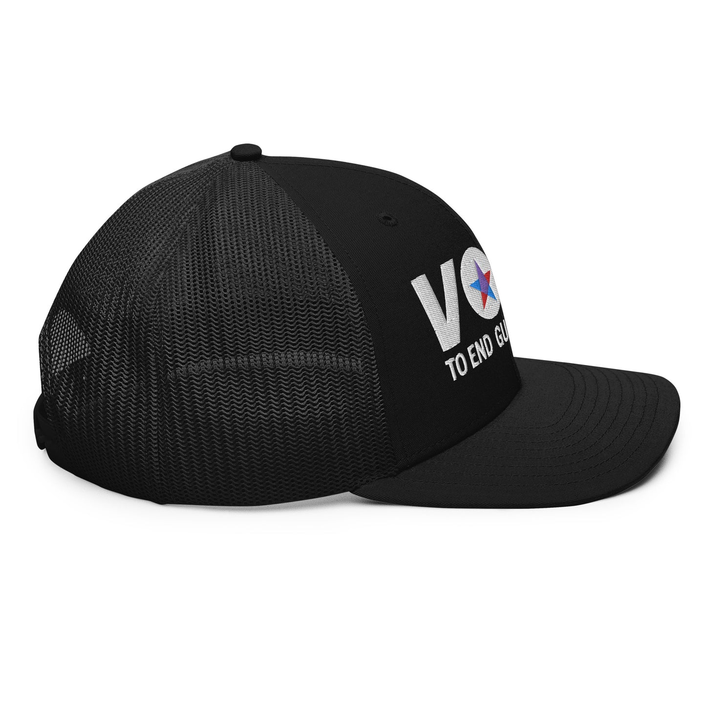 Vote to End Gun Violence Embroidered Trucker Cap
