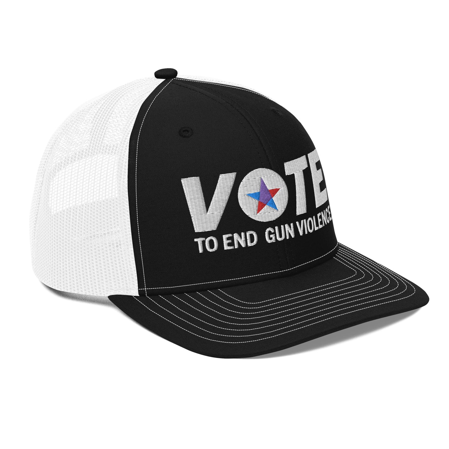Vote to End Gun Violence Embroidered Trucker Cap