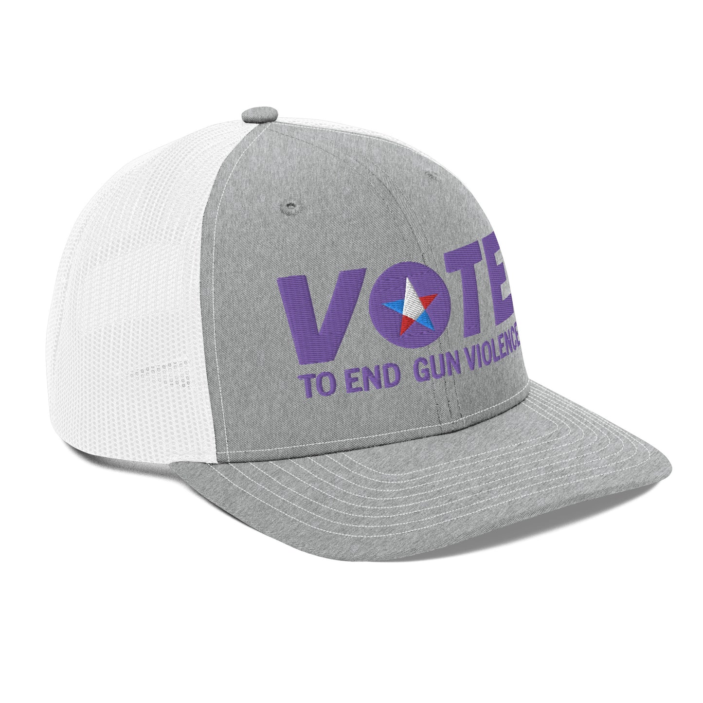 Vote to End Gun Violence Embroidered Trucker Cap