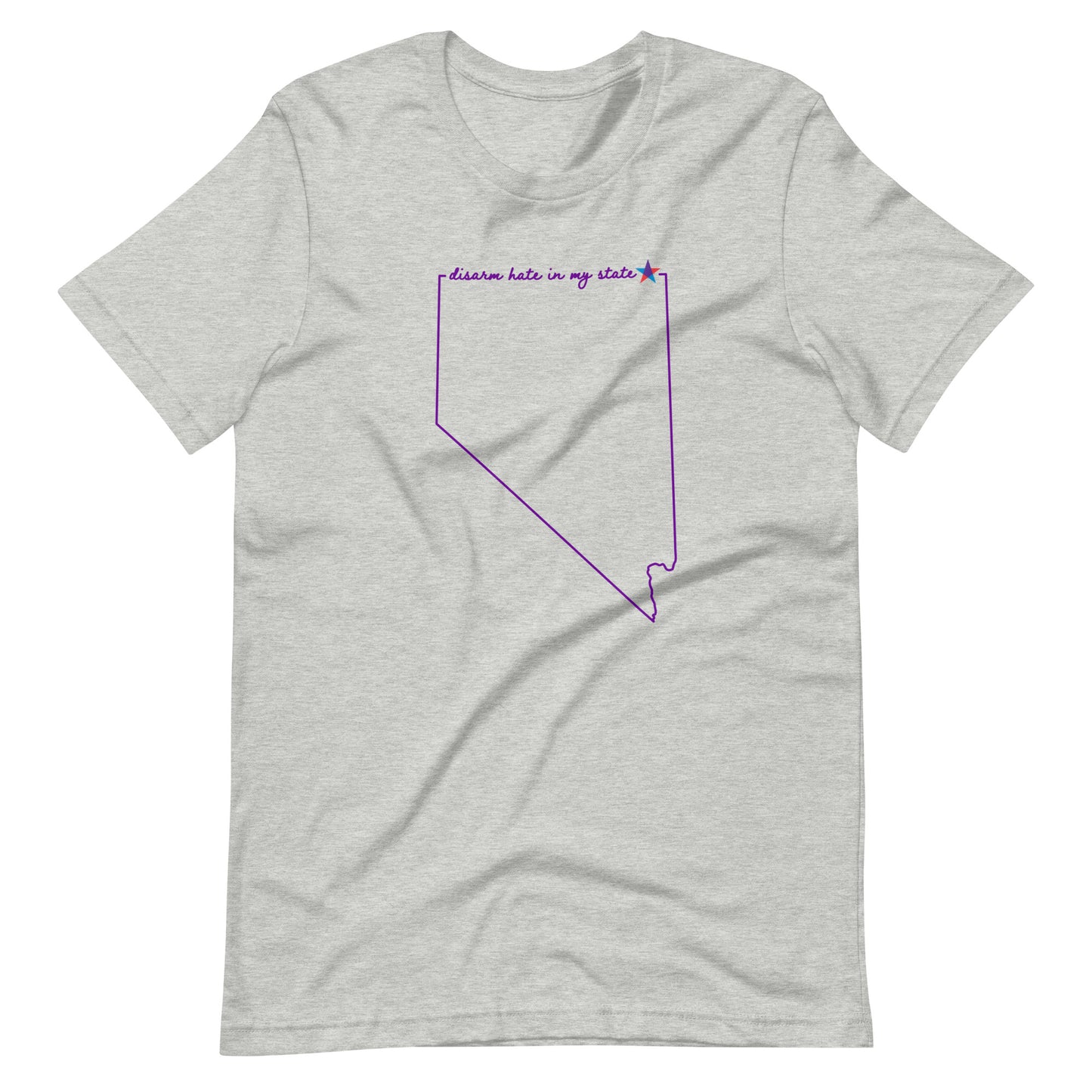 Disarm Hate in My State: Nevada Unisex Tee