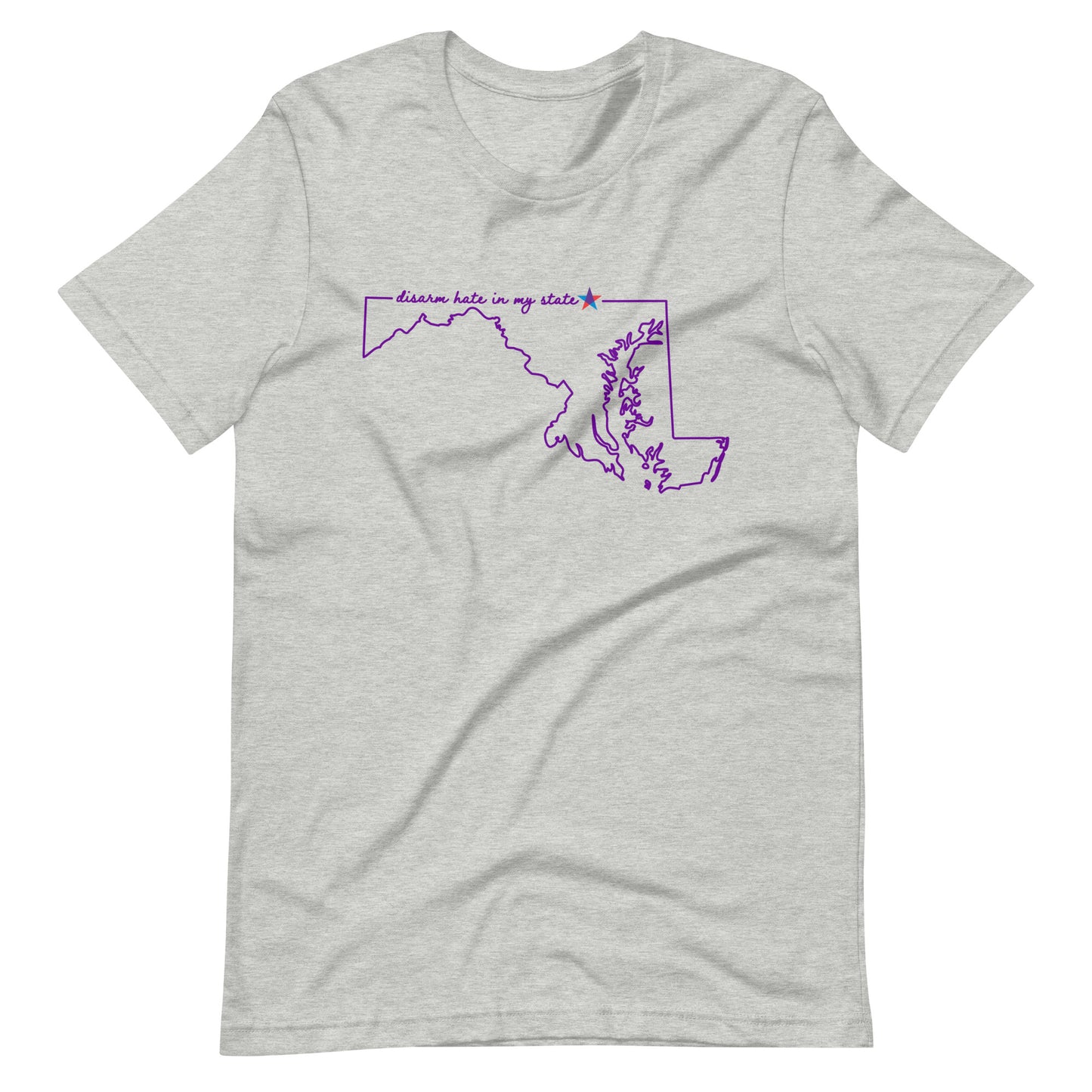 Disarm Hate in My State: Maryland Unisex Tee