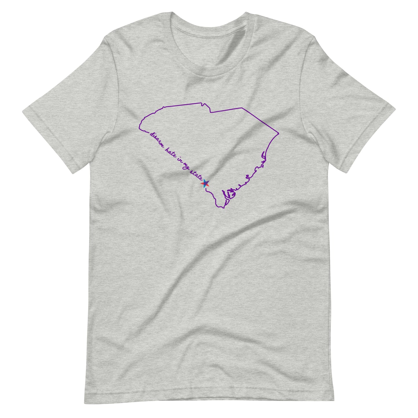 Disarm Hate in My State: South Carolina Unisex Tee