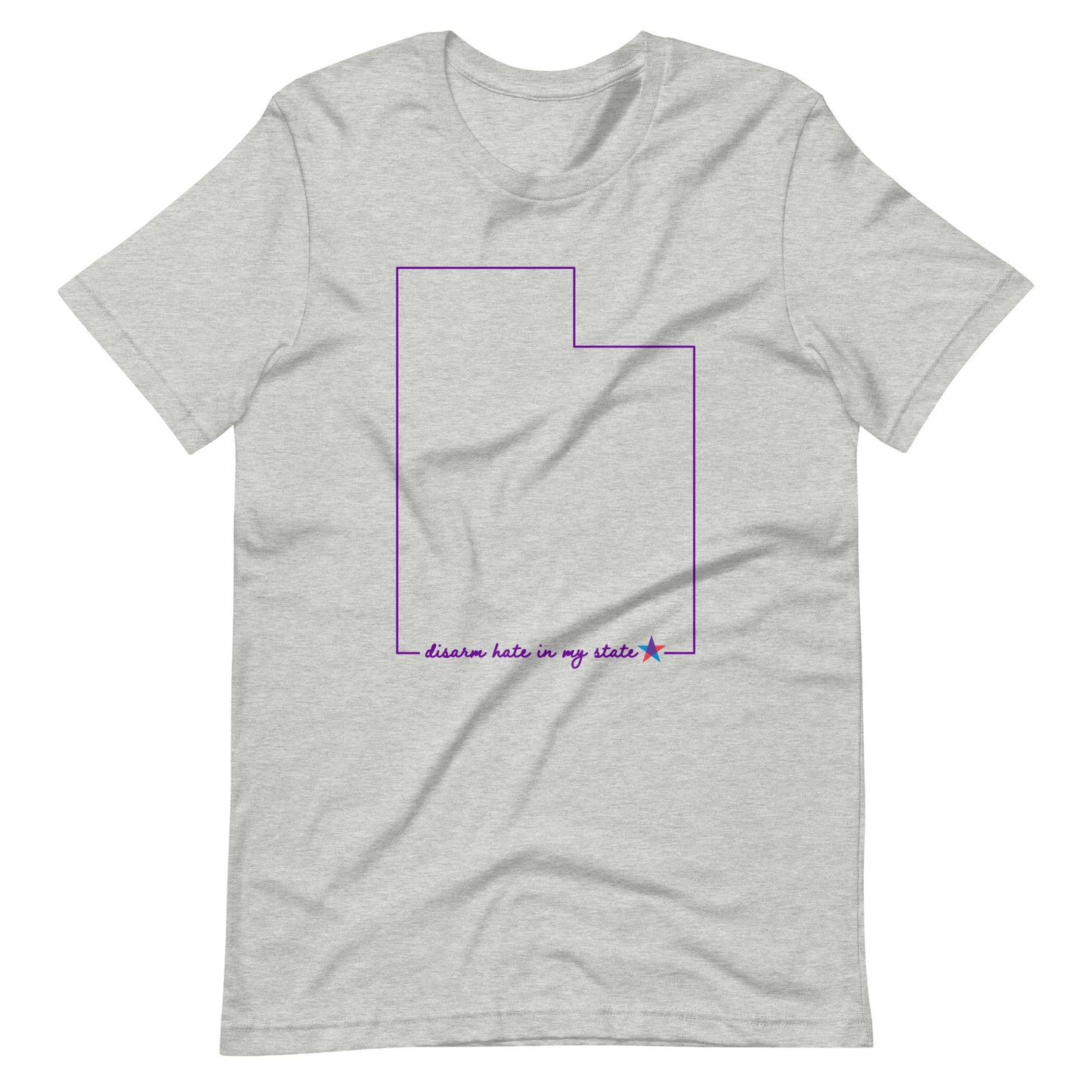 Disarm Hate in My State: Utah Unisex Tee