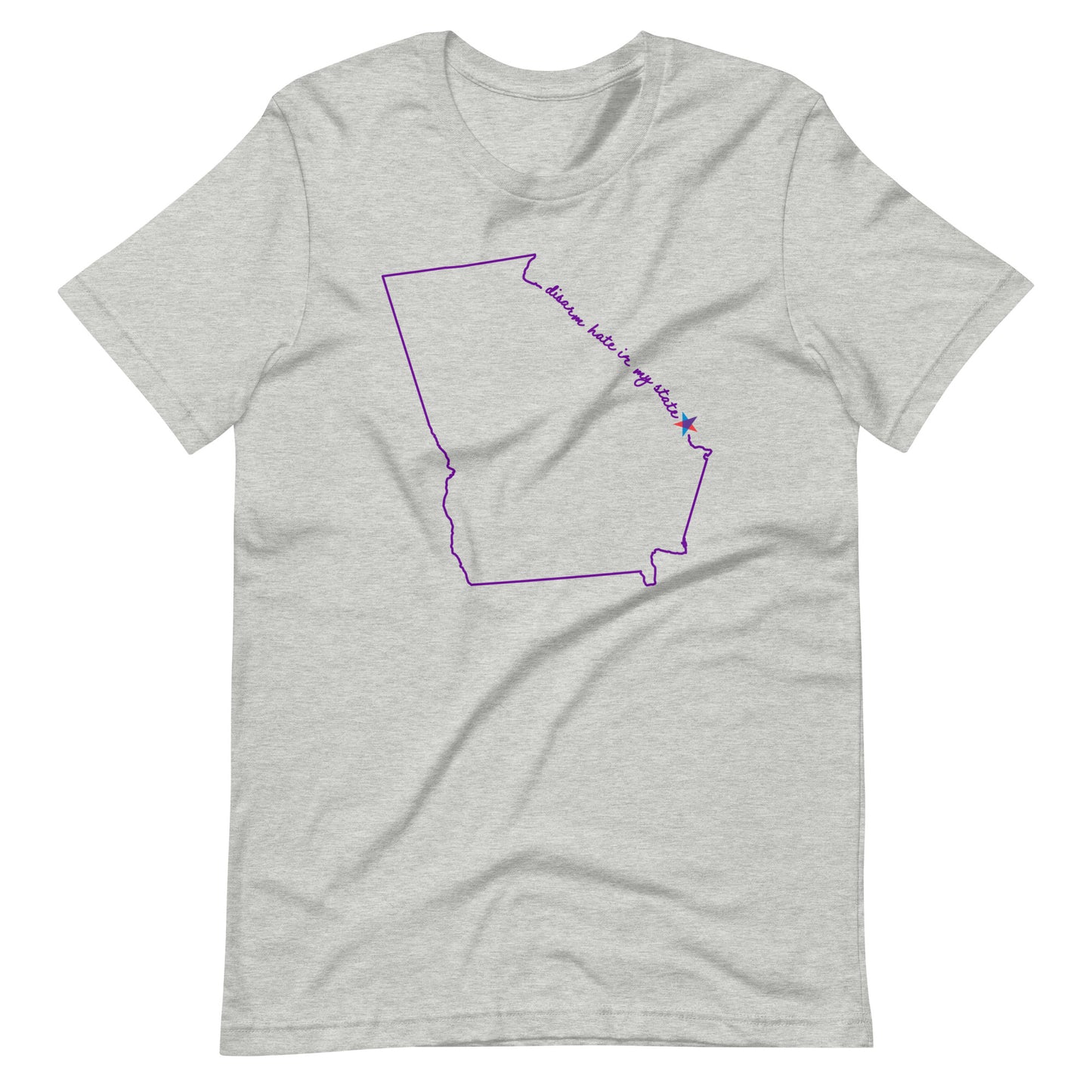 Disarm Hate in My State: Georgia Unisex Tee