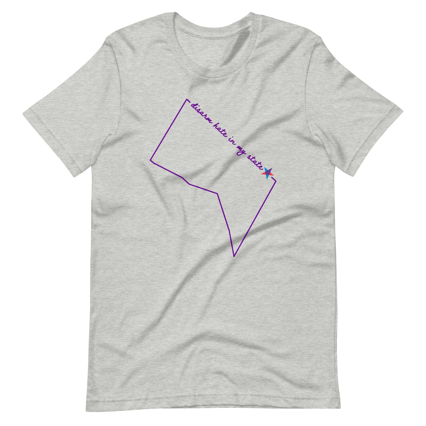 Disarm Hate in My State: District of Columbia Unisex Tee