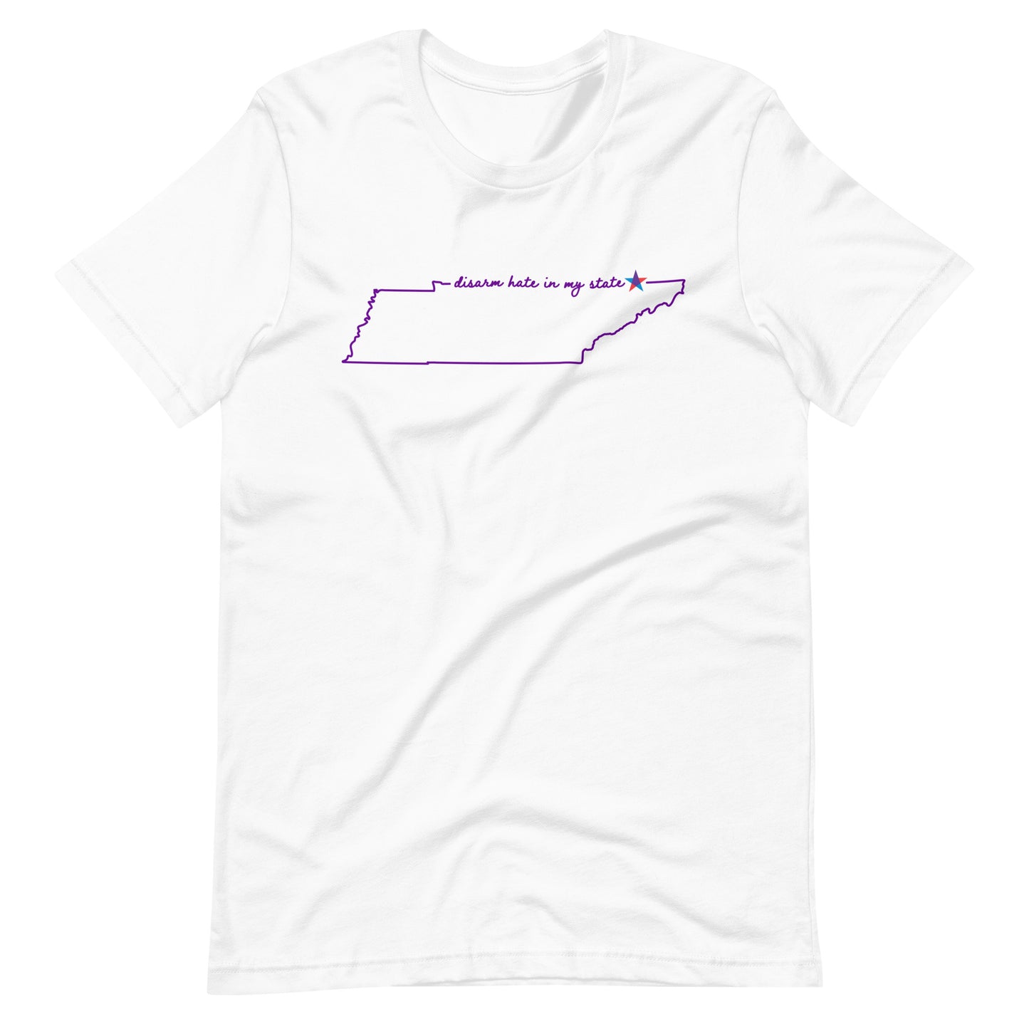 Disarm Hate in My State: Tennesee Unisex Tee