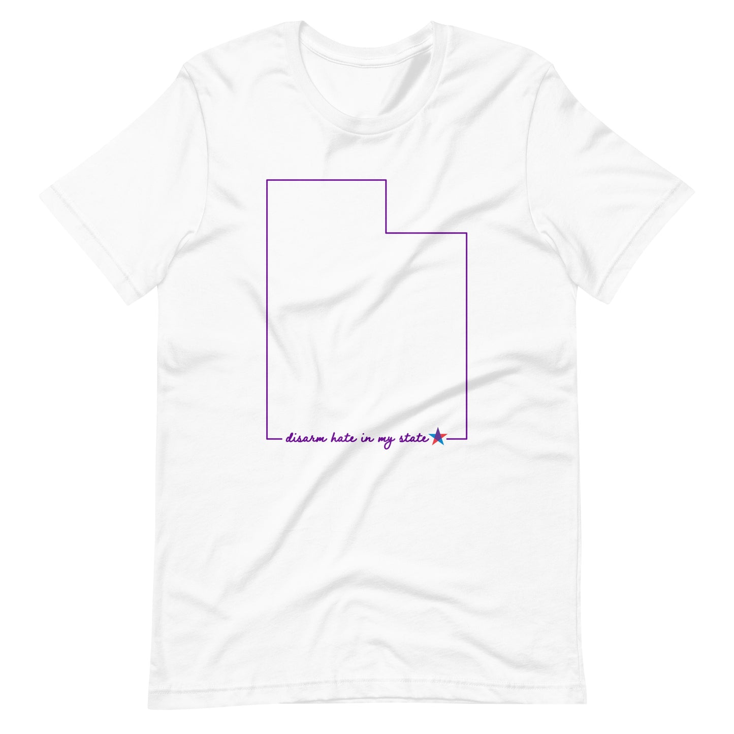 Disarm Hate in My State: Utah Unisex Tee