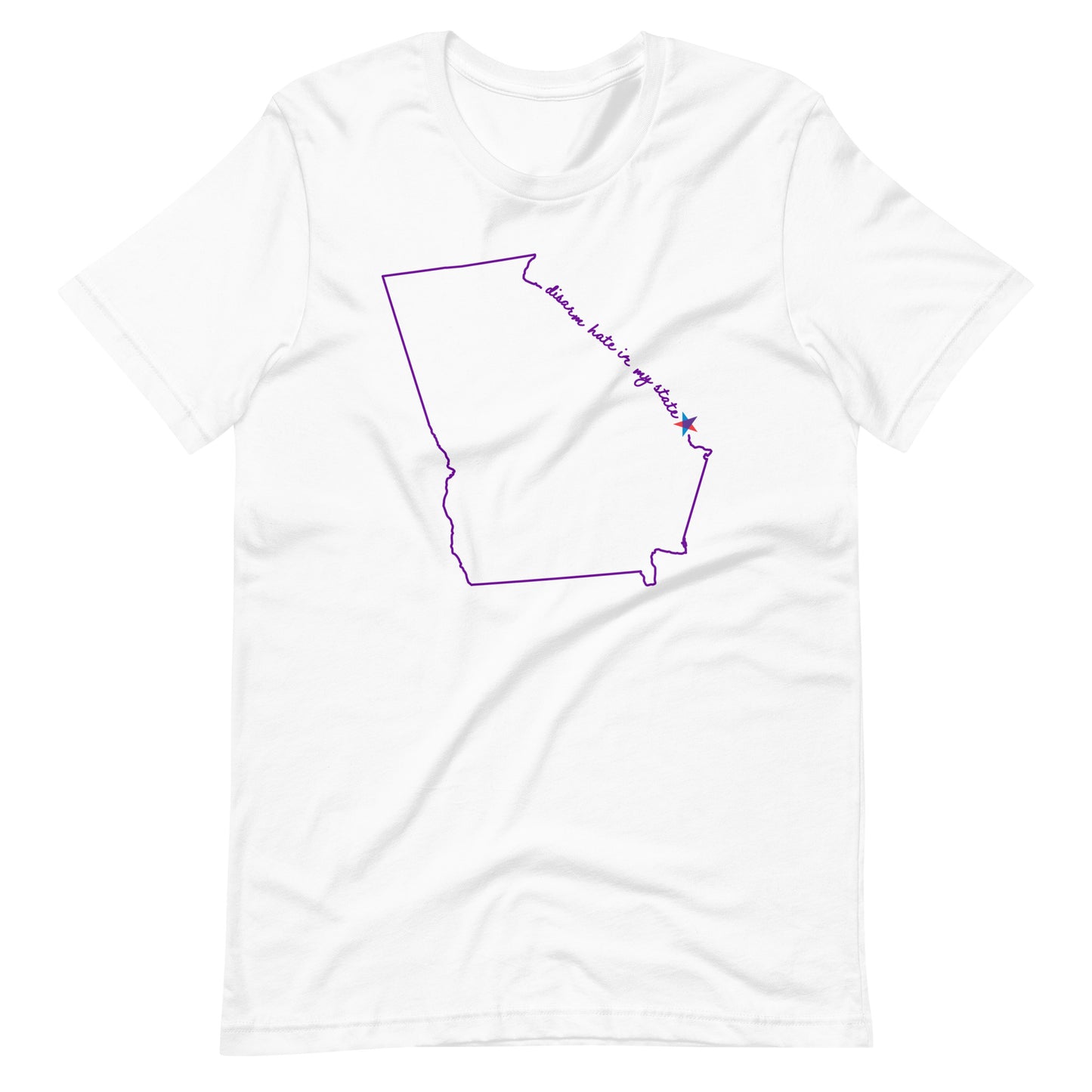 Disarm Hate in My State: Georgia Unisex Tee