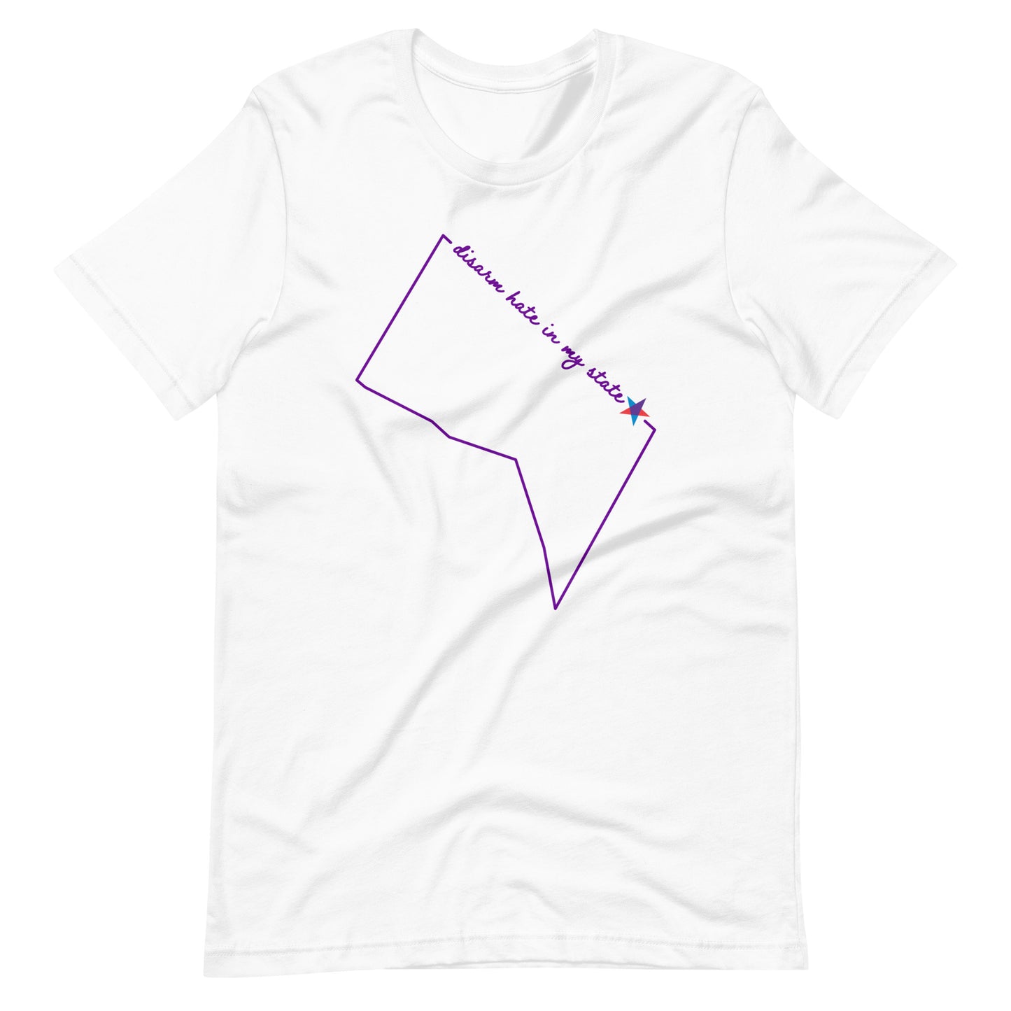 Disarm Hate in My State: District of Columbia Unisex Tee