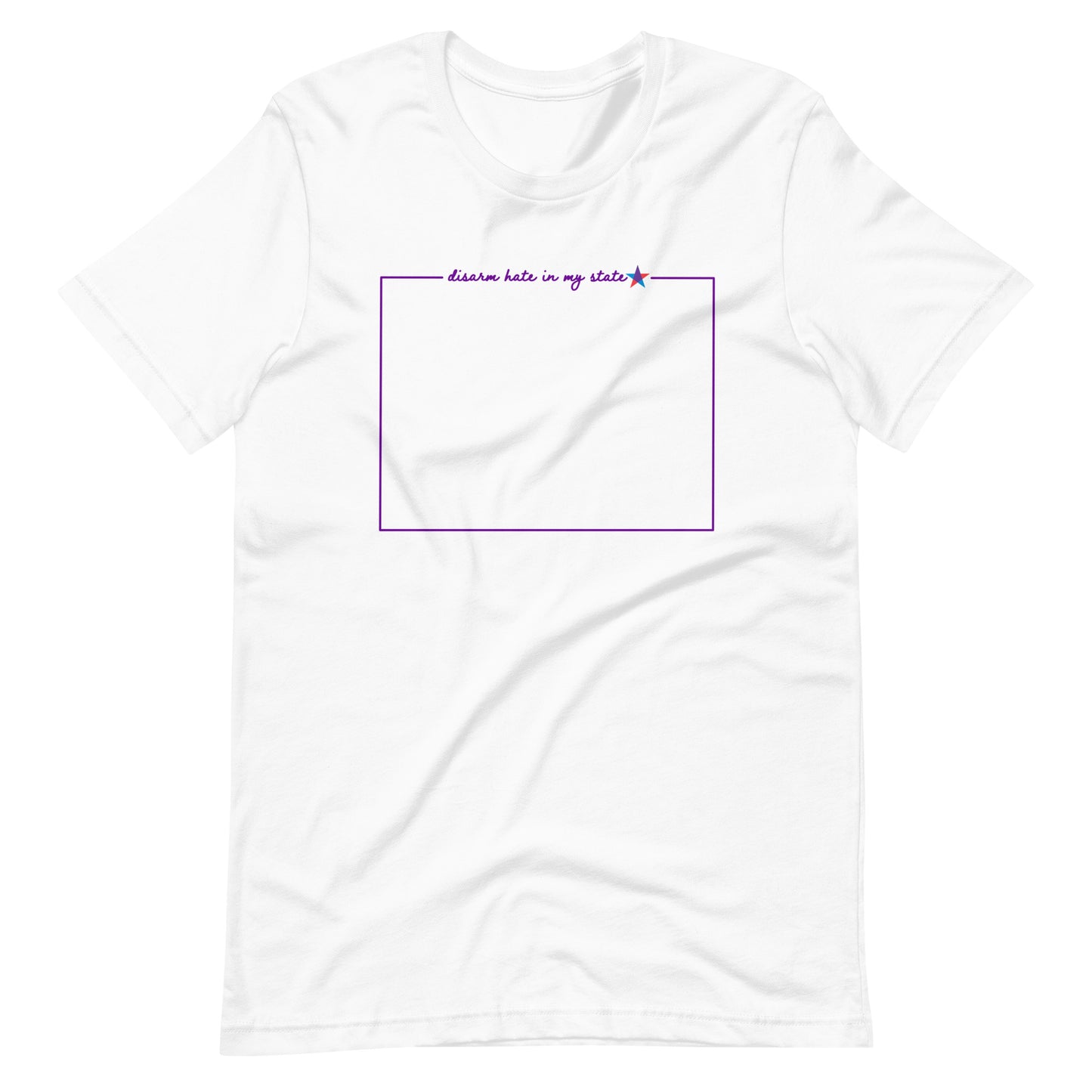 Disarm Hate in My State: Colorado Unisex Tee