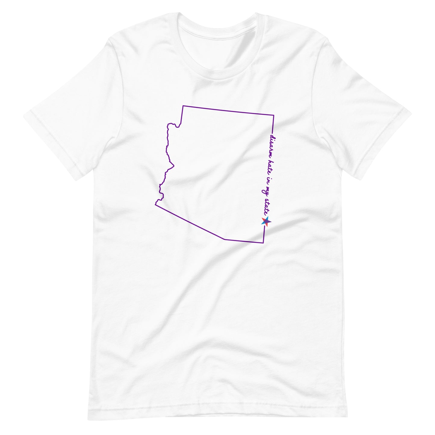 Disarm Hate in My State: Arizona Unisex Tee