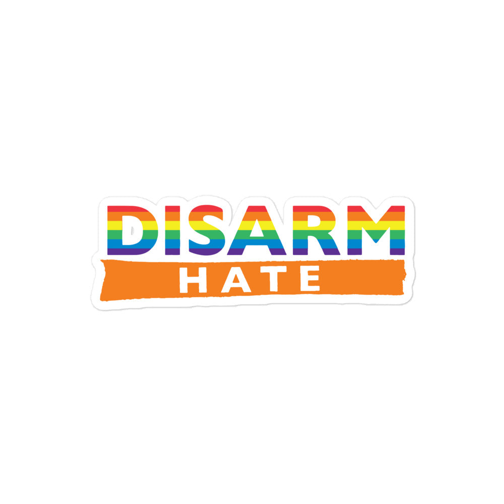 Disarm Hate Sticker