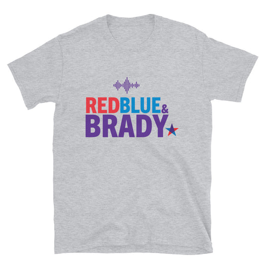 Red, Blue & Brady Unisex Tee