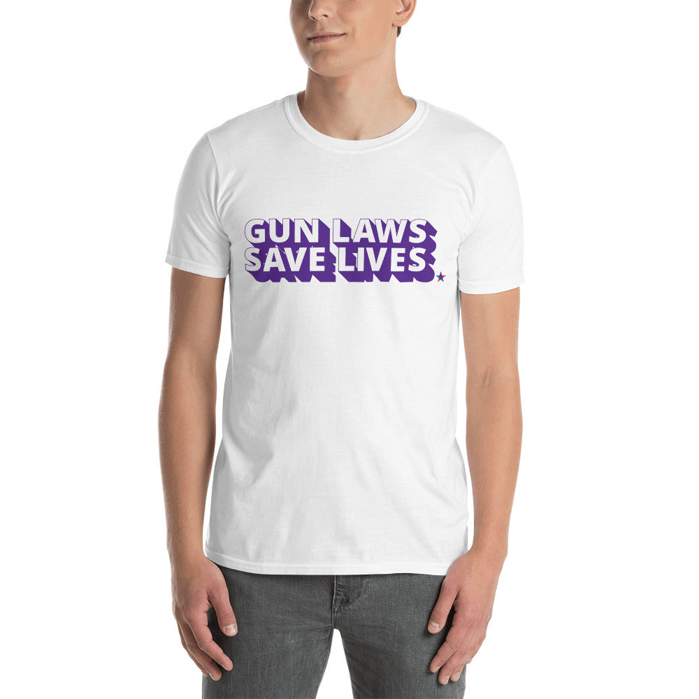 Gun Laws Save Lives Unisex Tee