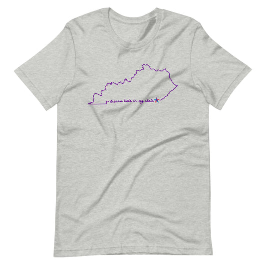 Disarm Hate in My State: Kentucky Unisex Tee