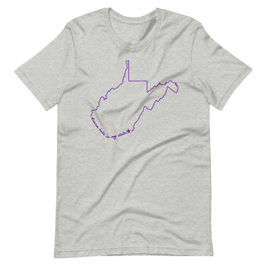 Disarm Hate in My State: West Virginia Unisex Tee