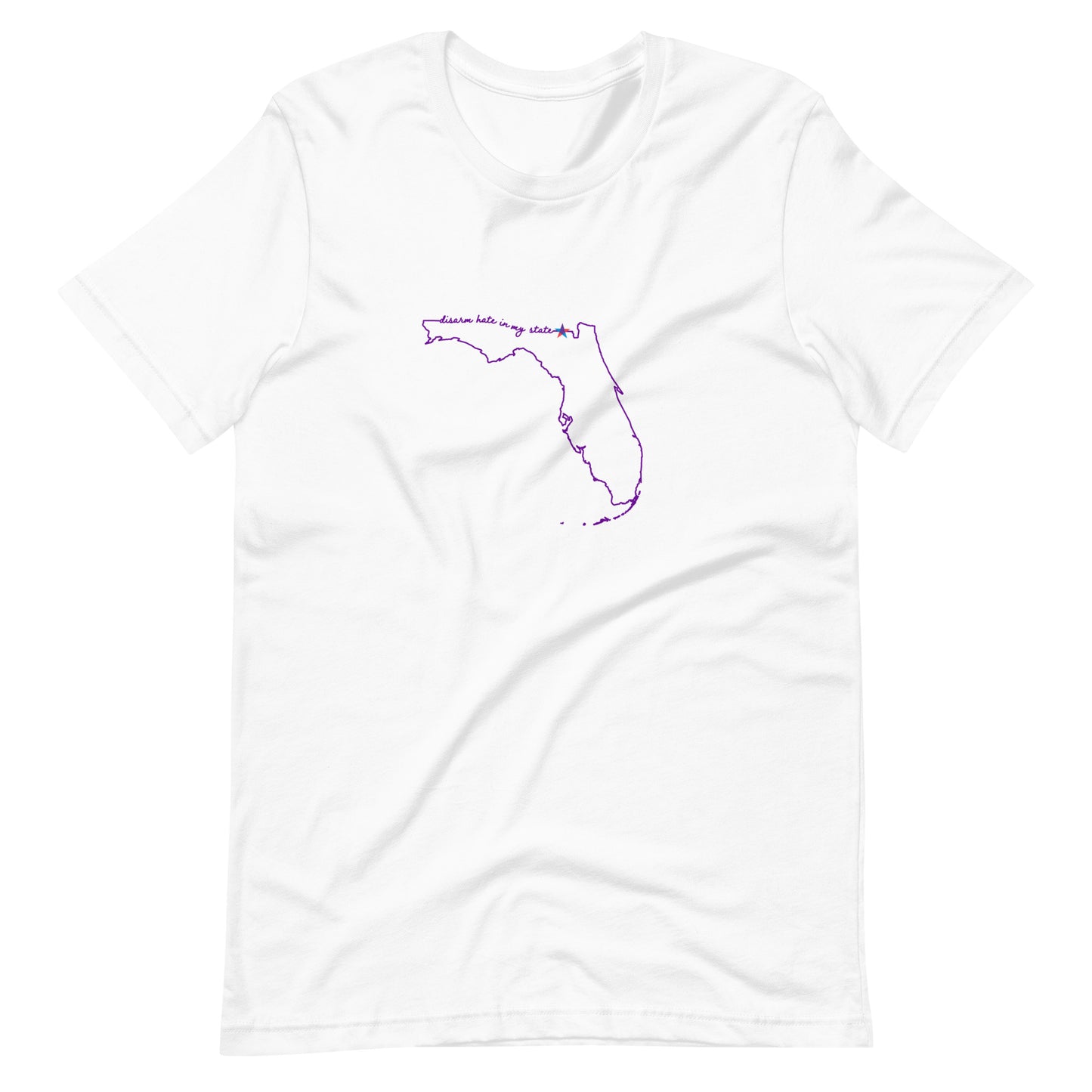 Disarm Hate in My State: Florida Unisex Tee